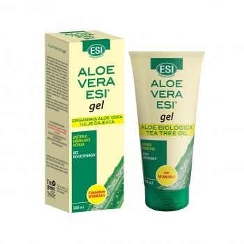 Aloe vera gel s vitaminom E i čajevcem 200 ml ESI